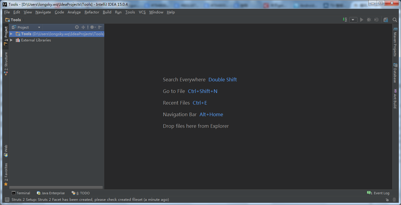 JavaEnterpriseStruct2ProjectView