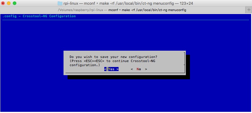 Crosstool-NG-Configure-Save