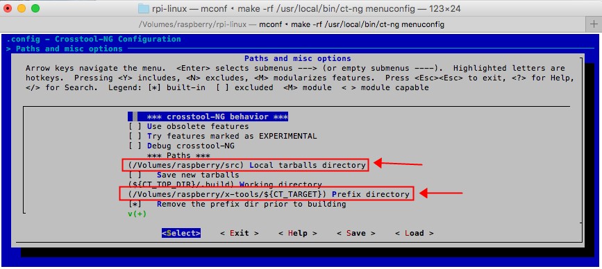 Crosstool-NG-PathAndMiscDirectoryChange